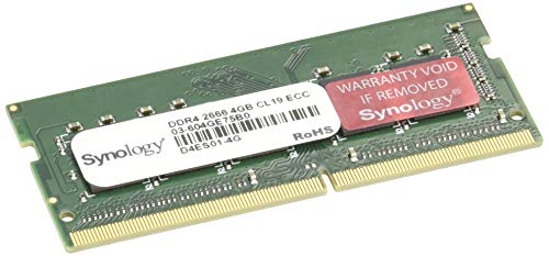 Synology Ram Ddr4 Ecc So-Dimm 4Gb (D4Es01-4G)