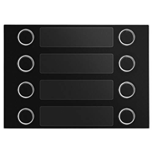 Frontalino A 8T Su 2 File (Urmet Domus-Sideltronic Cod. 1168/28)