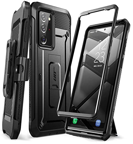 Supcase Unicorn Beetle Pro - Custodia Samsung Galaxy Note 20 Ultra Cover Rigida Rugged Case Con Cavalletto, Senza Pellicola Protettiva, Nero