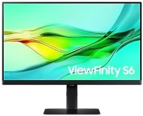Samsung Schermo Pc Viewfinity S60Ud Da 24", 100Hz, Pannello Ips, Qhd (2560 X 1440), 5Ms, 3000:1, Auto Source Switch +, Kvm Switch, Daisy Chain, Usb-C