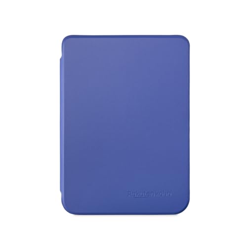 Custodia Basic Sleepcover Per Kobo Clara Colour/Bw– Blu Cobalto| Tecnologia Standby/Risveglio | Pelle Sintetica | Compatibile Con Ereader Kobo Clara C