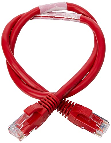 Cables To Go, Cavo Di Rete Patch Crossover Utp Antigroviglio, Cat6, 0.5 M, Colore: Rosso