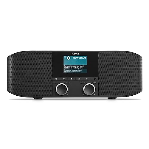 Hama - Digital Radio Dr1410Bt, Fm/Dab/Dab+/Bluetooth, Antracite