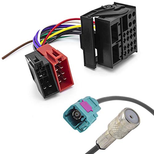 Adapter Universe Adattatore Antenna Radio Autoveicolo Iso Quadlock Presa Most