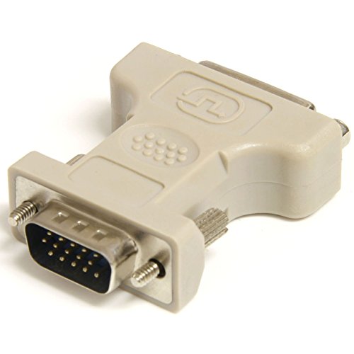 Startech.Com Adattatore Video Da Dvi A Vga F/M, Converitore Da Dvi (F) A Vga (M), Bianco (Dvivgafm)