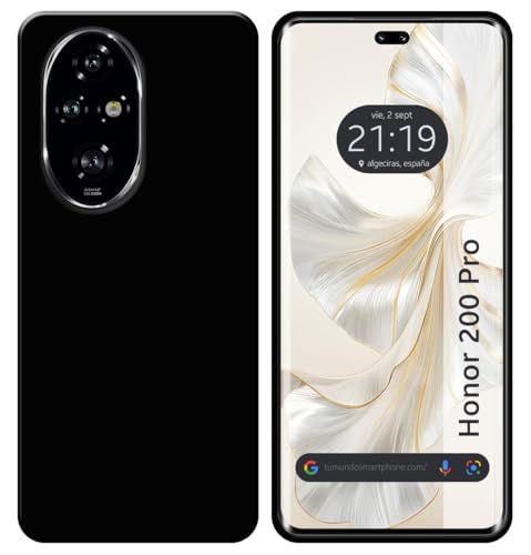 Custodia In Silicone Gel Tpu Nera Per Huawei Honor 200 Pro 5G