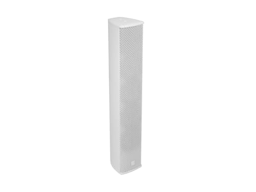 Omnitronic Odc-244T - Altoparlante A Colonna, Resistente Alle Intemperie, Con Alloggiamento In Alluminio (4 X 4), Con Supporto, 130 W Rms
