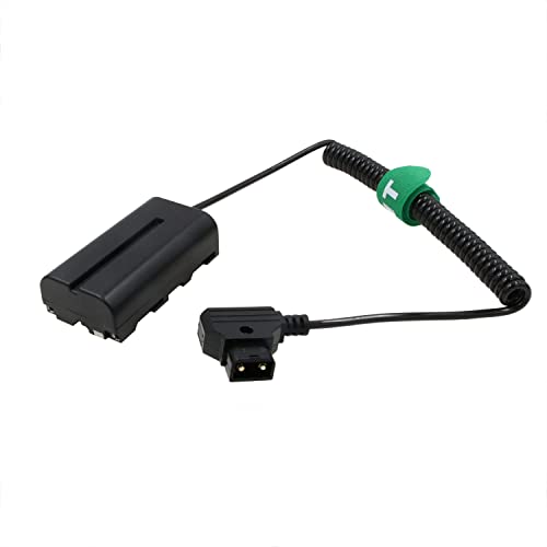 Hangton Monitor Dummy Np-F970 F550 Dummy Battery Dc Accoppiatore Adattatore Di Alimentazione Per Atomos Shogun Inferno Ninja
