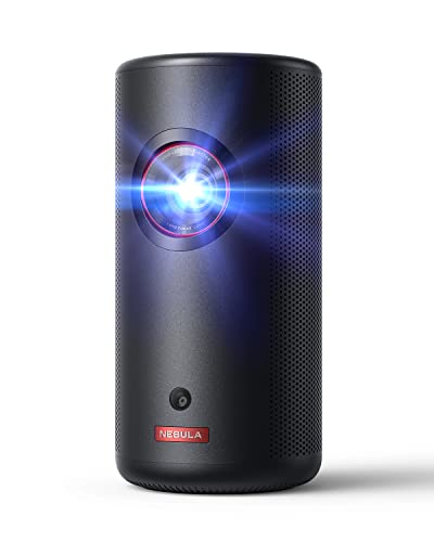Nebula Anker Capsule 3 Laser 1080P Mini Proiettore Portatile, Intelligente, Wi-Fi, Proiettore Portatile, Dolby Digital, Proiettore Laser, Messa A Fuoc