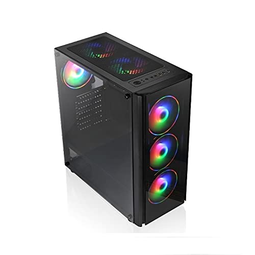 Ktx Case Gaming Tx-192-11 M-Atx Con 6 Ventole Colorate Incluse