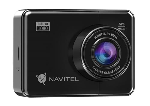 Navitel Dashcams (Telecamere Da Cruscotto) R9 Dual 75Mm 37Mm 796G