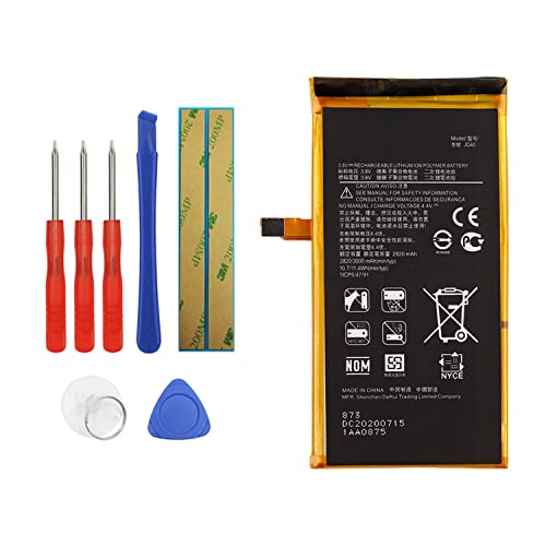 Vvsialeek Jg40 - Batteria Per Cellulare Compatibile Con Moto G7 Plus Xt1965 Con Kit Di Attrezzi