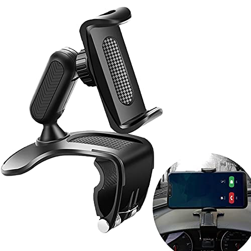 Dher Porta Cellulare Flessibile Porta Cellulare Da Auto Porta Cellulare Ruotabile 360 ° Supporto Multifunzione Per Telefono Per Auto Con Clip Per Stru