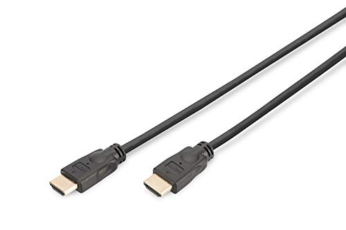 Digitus Dk-330123-050-S Cavo Hdmi 5 M Hdmi Type A (Standard) Black, 5.0 M, Uhd 4K - Hdmi - Tipo A