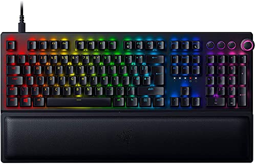 Razer Blackwidow V3 Pro - Tastiera Da Gioco Meccanica Wireless, Con Switch Verde (Layout Uk)