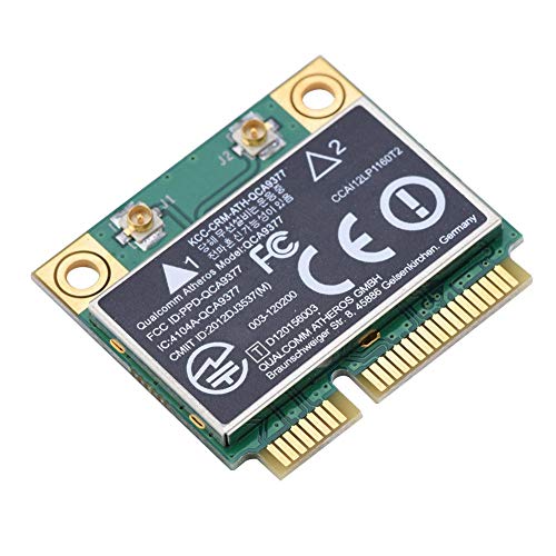 Scheda Di Rete Mini Wifi Pci-E, Scheda Wifi Pci-E Dual Band 2.4G / 5Ghz, Scheda Wireless Pci Express Alta Velocità 433Mbps Per Esktop, Laptop, Scheda
