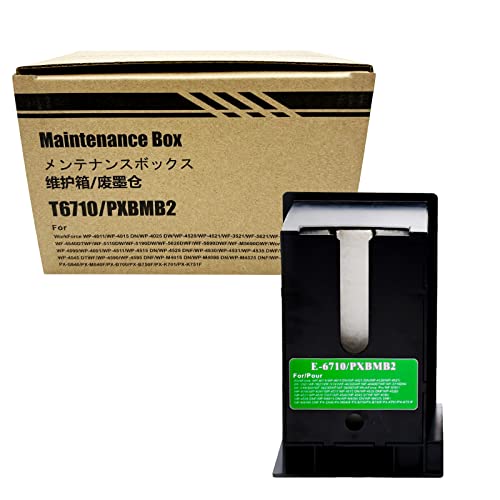 Cocadeex Sostituzione Della Scatola Di Manutenzione Dell'Inchiostro Per T6710 O C13T671000, Funziona Con Wp-4015Dn Wp-4025Dw Wp-4095Dn Wp-4515Dn Wp-45