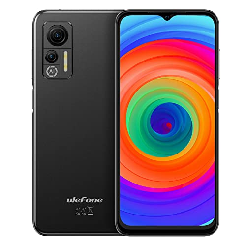 Ulefone 4G Telefono Cellulare Android 12 Note 14(64Gb), Slot Per 3 Schede, Quad Core 4Gb+64Gb, Smartphone Dual Sim, 6,52'' Hd+, Fotocamera 13Mp+5Mp, B