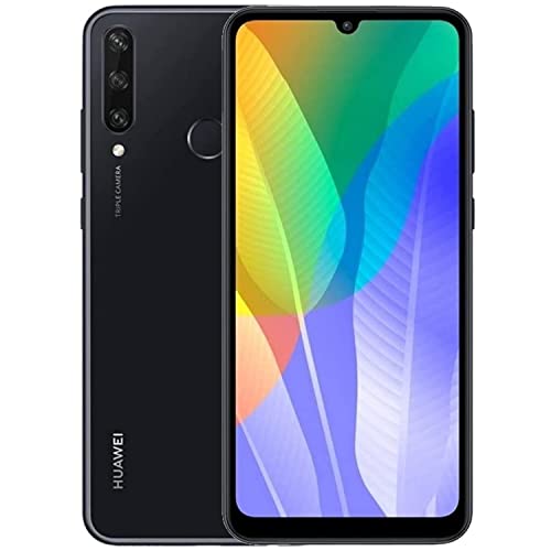 Huawei Y6P - Smartphone 64Gb, 3Gb Ram, Dual Sim, Nero (Midnight Black)