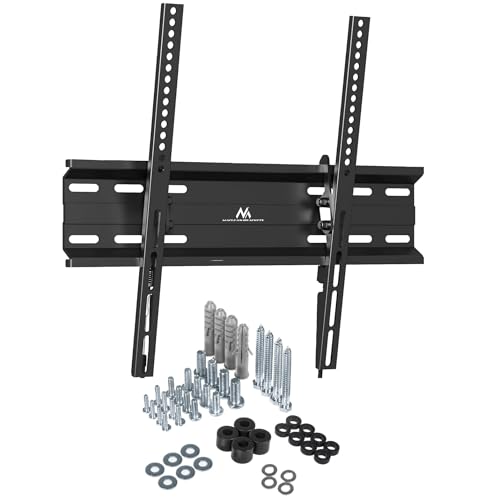 Supporto Da Parete Maclean Per Tv O Monitor, Max Vesa 400X400, 32-70", 45Kg, Nero, Mc-748A