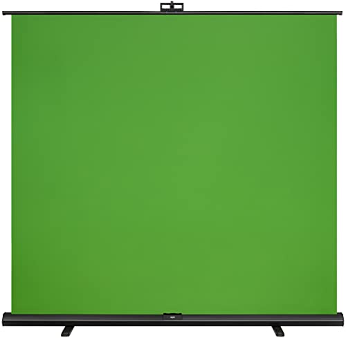 Elgato Green Screen Xl - 2X1.82M Pannello Chroma Key Extra Largo, Tessuto Antipiega Per Streaming, Videoconferenze, Su Instagram, Youtube, Tiktok, Zoo