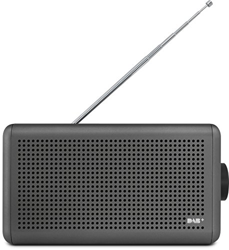 Nordmende Transita 210 - Radio Digitale Dab+ E Fm Portatile (Music Box Portatile Con Altoparlante Bluetooth, Radio Da Esterno Con Batteria E Orologio)