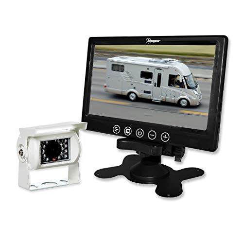 Beeper - Telecamera Di Retromarcia Per Camper 7 Pollici Bianca Rwec79X
