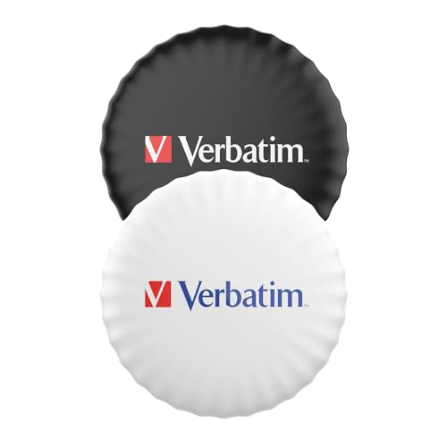 Verbatim My Finder Coin - Set Di 2 Tracker Bluetooth Per Chiavi, Zaino, Valigia, Portafogli E Co, Compatibile Con Apple "Dove È?", Con Batteria Sostit