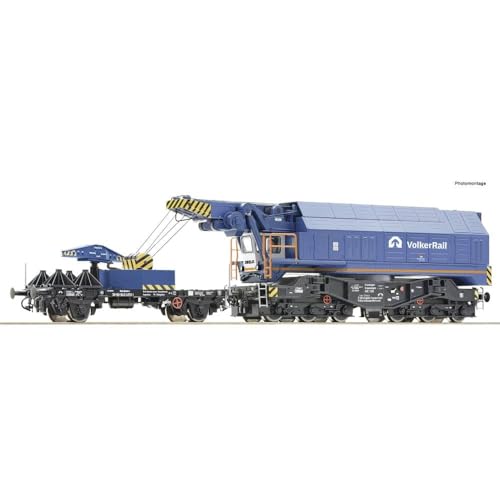 Roco 7320023 H0 Gru Ferroviaria Digitale Volkerrail