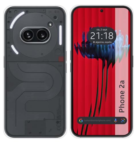 Tumundosmartphone Custodia In Silicone Gel Tpu Trasparente Per Nothing Phone 2A 5G