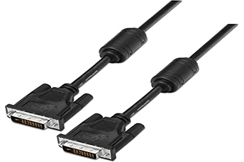 Aisens Cable Dvi Dual Link 24+1 Con Ferrita. M-M. Negro. 1.8M.