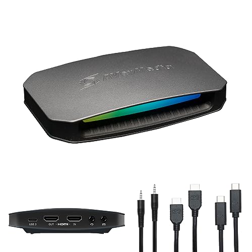 Avermedia Hdmi Capture Card 2.1 Per Streaming E Gaming, Supporto Vrr E Scheda Di Acquisizione Hdr 4K Per Xbox Series X/S, Ps5, Xbox One, Ps4, Nintendo