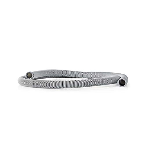 Nedis Tubo Di Uscita Tubo Di Uscita | 21 Mm Straight | 19 Mm Straight | 1,5 Bar | 90 °C | 3,00 M | Applicazione: Lavatrice/Piatto | Grigio 3,00 M