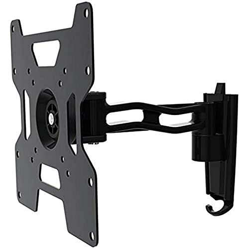 Haeger Double Tilt & Swivel - Supporto Tv Per Plasma/Led/Lcd Tv Da 17"- 37", Montaggio Universale, Facile Da Montare, Inclinazione: -15° ~+15° E Orien
