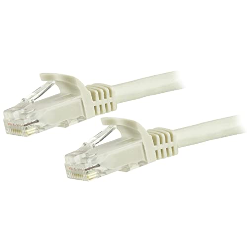 Startech.Com Cavo Ethernet Cat 6 Utp Da 7.5 M - Cavo Di Rete Gigabit Antigrovigio 24 Awg - Bianco (N6Patc750Cmwh)
