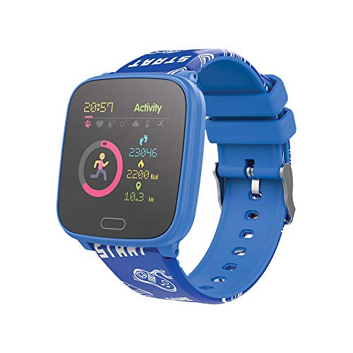 Forever Smartwatch Igo Jw-100, Display 1,3" 240X240 Pixel, Bluetooth V 4.0, Max Standby 7 Giorni, Peso 28 G, Batteria Agli Ioni Di Litio 160 Mah, Temp