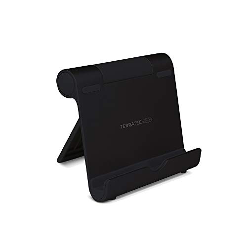 Terratec 156510 Soporte Telã‰Fono Mã“Vil/Smartphone, Tablet/Umpc Negro Soporte Activo Para Telã‰Fono Mã“Vil