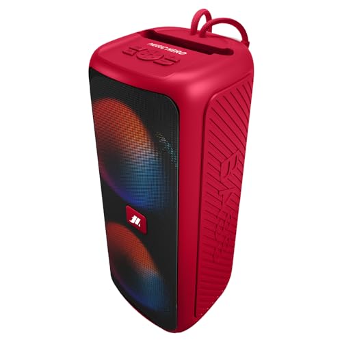Music Hero Speaker Cassa Wireless 6W, Multi Input, Alloggio Per Smartphone, Water Resistant Ipx5, Led, Laccetto Integrato, Comandi Integrati, Microfon
