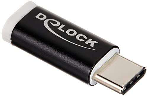 Delock 65678 Adaptador De Cable Usb 2.0-C Usb 2.0 Micro-B Negro, Blanco