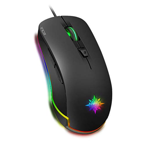 Inca Ratã“N Con Cable Gaming Ophira Rgb Macro