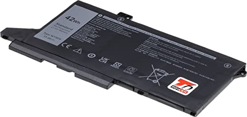 Batteria T6 Power Per Dell Latitude 5420, 5520, Precision 3560, 3680 Mah, 42Wh, 3 Celle, Li-Pol
