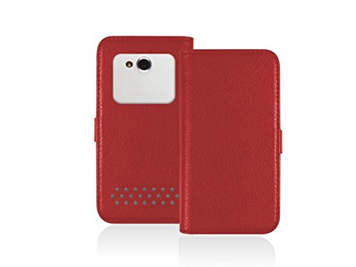 Sbs Custodia Book Universale Per Telefoni Fino A 4,5 - Sbs Rosso