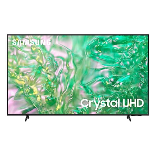 Samsung Smart Tv 85" Ue85Du8070Uxzt, Crystal Uhd 4K, 4K Upscaling, Airslim Design, Dvbt-2, Q-Symphony & Adaptive Sound, Integrato Con Bixby, Comp Con