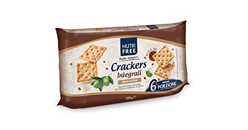 Nutrifree Crackers Integrali Senza Glutine 6 Pezzi