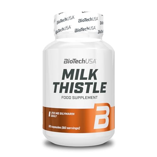 Biotechusa Milk Thistle Integratore Alimentare In Capsula Contenente Estratto Di Frutta Di Cardo Mariano, 60 Capsule