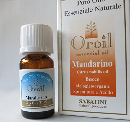 Mandarino Bio 10 Ml 100% Pure Essential Oil - Fiore D'Oriente