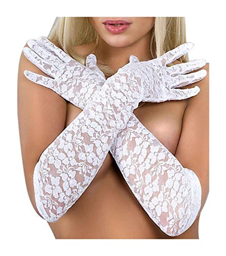 Guanti Da Donna Chili Rose Cr3071 Bianco Medium