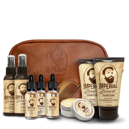 Astuccio, Cura Completa Della Barba, Imperial Beard, 9 Articoli E 1 Astuccio