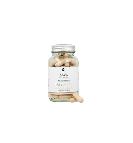 Bionike Nutraceutical - Well Age 60+, Integratore Alimentare Con Ribofalvina E Vitamina C, Migliora Elasticità E Idratazione Cutanea, Contribuisce Al