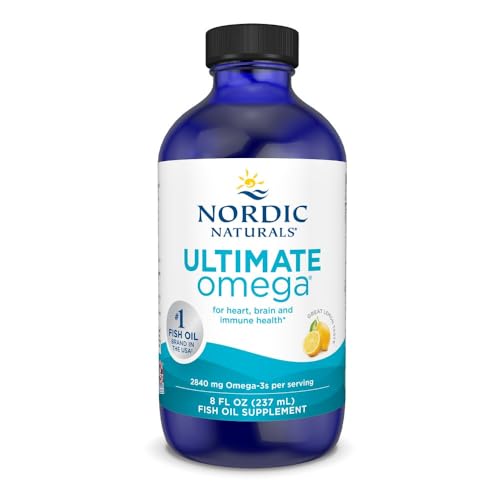 Nordic Naturals Ultimate Omega, 2840Mg Lemon - 237 Ml.